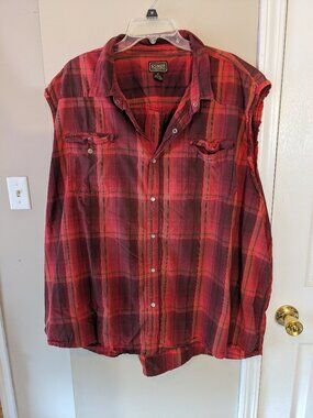 C.E. Schmidt Sleeveless Work Shirt Sz 4X
